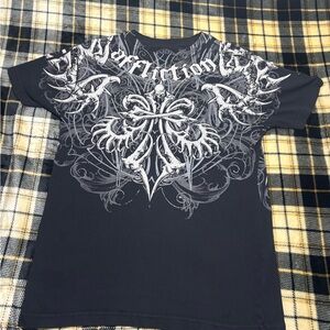 Affliction Black Graphic T-Shirt